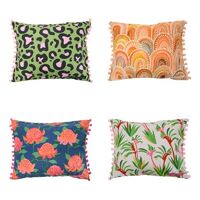 Annabel Trends Inflatable Beach Pillow Various Designs Removable Cover