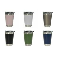 Annabel Trends Coffee Mug Double Walled Stainless Steel Various Colours 270ml