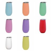 Annabel Trends Sparkling Flute Double Walled Stainless Steel Gelato Colours