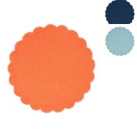 Annabel Trends Placemat - Stonewashed - Scallop Edge