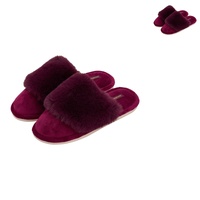 Annabel Trends Slippers - Cosy Luxe - Mulberry