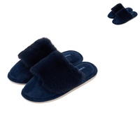 Annabel Trends Slippers - Cosy Luxe - Navy