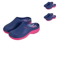 Annabel Trends Gummies - Memory Foam Clog - Navy Natives Navy