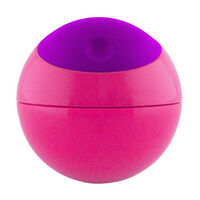 Boon SNACK BALL Snack Container  Pink/Purple Kids Food Container Storage