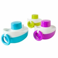 Boon TONES Whistling Bath Boats Three Volume Whistle For Toddlers 12M+