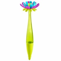 Boon FORB PLUS Soap Dispensing Bottle Silicone Brush Durable Non-Scratch