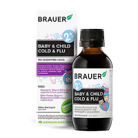 Brauer Baby & Child Cold & Flu 100ml Relieve Common Cold Symptoms