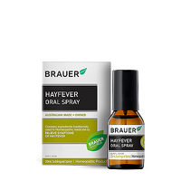 Brauer Hayfever Oral Spray 20ml Relieve Symptoms Of Hay Fever Seasonal Allergies