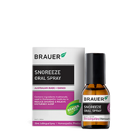 Brauer SnoreEze Oral Spray 20ml Reduce Snoring and Relieve Disturbed Sleep