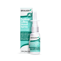 Brauer Saline Ultra Nasal Spray 30ml Relieve Symptoms Of Common Cold