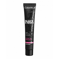 Curaprox Black Is White Toothpaste Sample Size Tube 8ml Travel Mini Kit
