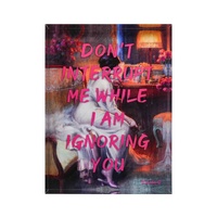 Leni Acrylic Block Art - Don't interrupt me while I am ignoring you - 15x20x3cm