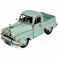 Boyle FJ Ute 30cm Blue Handmade Handpainted Metal Ornament Model Figurine