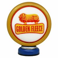 Boyle Golden Fleece Petrol Bowser Sign Handmade Vintage Ornament Model Table Top