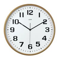 Leni Wood Wall Clock 32cm White