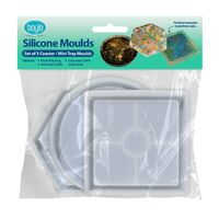 Silicone Mould Set of 3 Coasters/Mini Trays