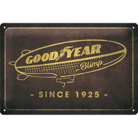 Nostalgic-Art Medium Sign Goodyear - Blimp Since 1925 20x30x0.5cm
