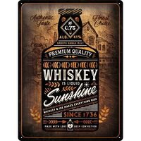 Nostalgic-Art Large Sign Whiskey Sunshine 30x40cm