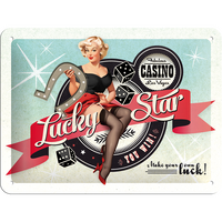 Nostalgic-Art Small Sign Lucky Star 15x20cm
