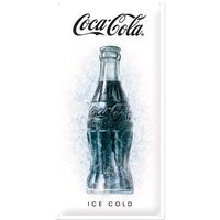 Nostalgic-Art Long Sign Coca-Cola Ice White 25x50cm