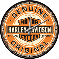 Nostalgic-Art Wall Clock Harley-Davidson - Genuine Original 30cm