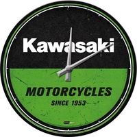 Nostalgic-Art Wall Clock Kawasaki - Motorcycles 30cm