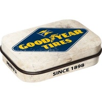 Nostalgic-Art Mint Box Goodyear - Logo White 4x6x2cm