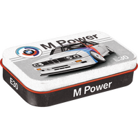 Nostalgic-Art Mint Box XL BMW Motorsport - M Power E30 10x6x2cm