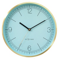 NeXtime Bolero Wall Clock 25cm - Turquoise
