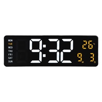 NeXtime Super Digi Alarm Clock 38.8X12.9X3.2 - Black