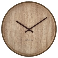 NeXtime Oslo Wall Clock 30cm - Light Brown