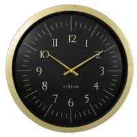 NeXtime Galaxy Wall Clock 40cm - Black