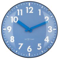 NeXtime Duomo Mini Table Clock 20cm Blue