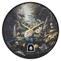 NeXtime Vanity Cuckoo Wall Clock 30cm - Black