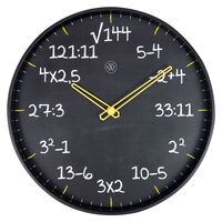 NeXtime Maths Wall Clock 30cm