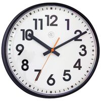 NeXtime Peter Wall Clock 26cm Black