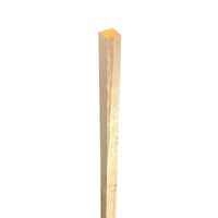 Hobby Wood 915 x 9.5 x 9.5mm Orange Paulownia Wood Rod