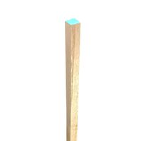 Hobby Wood 915 x 12.5 x 12.5mm Blue Paulownia Wood Rod