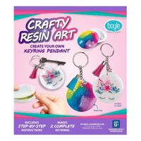 Boyle Crafty Resin Art - Keyring Pendant Kit