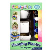 Crafty Kits Hanging Planter DIY Paint Kit