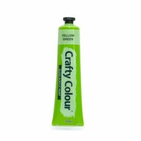 Boyle Crafty Colour Acrylics Paint 75ml Yellow Green [1] Non Toxic