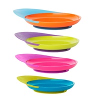 Boon Catch Plate with Suction Base Feeding for Baby Toddler Kid - 3 Options