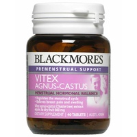 Blackmores Vitex Angus Castus 40 Tablets western herbal medicine