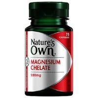 Natures Own Magnesium Chelate 500Mg 0386 Capsules 75