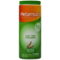 Metamucil Original Regular 72 Dose 504G Daily Fibre Supplement