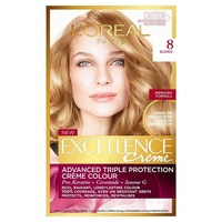 Loreal Excellence 8 Blonde Triple Care Colour Advanced technology