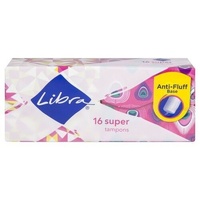 Libra Tampons Super 16