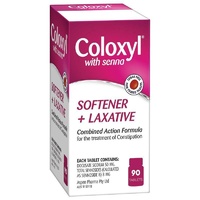 Coloxyl With Senna Softener and Laxative Tablets 90 Treatment of constipation