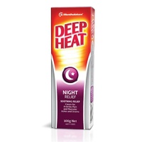 Deep Heat Night Time Cream 100G For Arthritic Pain, Muscular, Aches, Strains