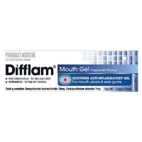 Difflam Anti Inflammatory Mouth Gel 10G Anti-Inflammatory Anti-Bacterial
